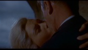 Vertigo (1958)James Stewart, Kim Novak, Mission San Juan Bautista, California, closeup, height/fall/tower and kiss